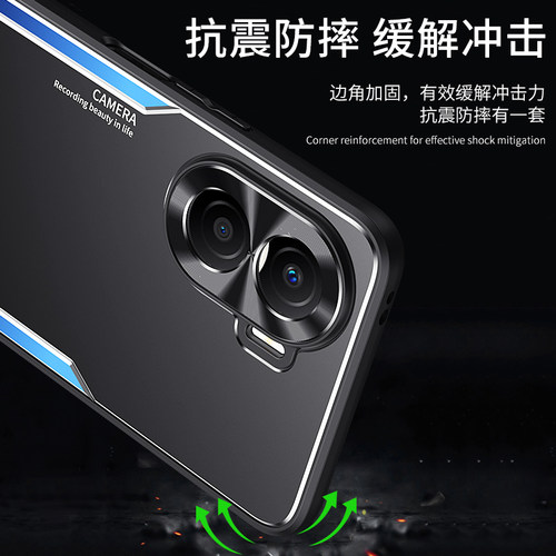 适用于红米Turbo4Pro手机壳套小米Redmi turbo4pro金属背板防摔保护套tubo全包镜头防指纹高档男磨砂新品5g薄 - 图2