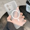 IQOOZ11S mobile phone case vivo frosted magnetic suction anti-fall