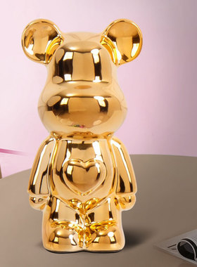 北欧风格轻奢暴力熊摆件