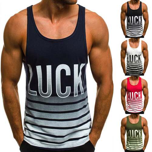 Man tshirts for men s T-shirt男 gym vest clothes running max - 图2