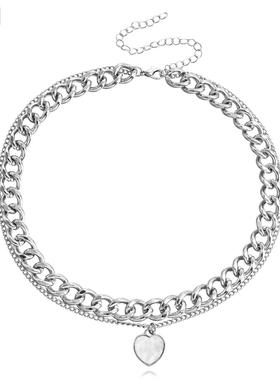 嘻哈冷淡风复古项链颈链