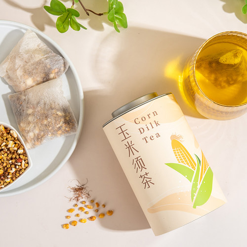 wilitree玉米须茶苦荞麦栀子茶包花草袋泡茶休闲饮料可用 - 图0