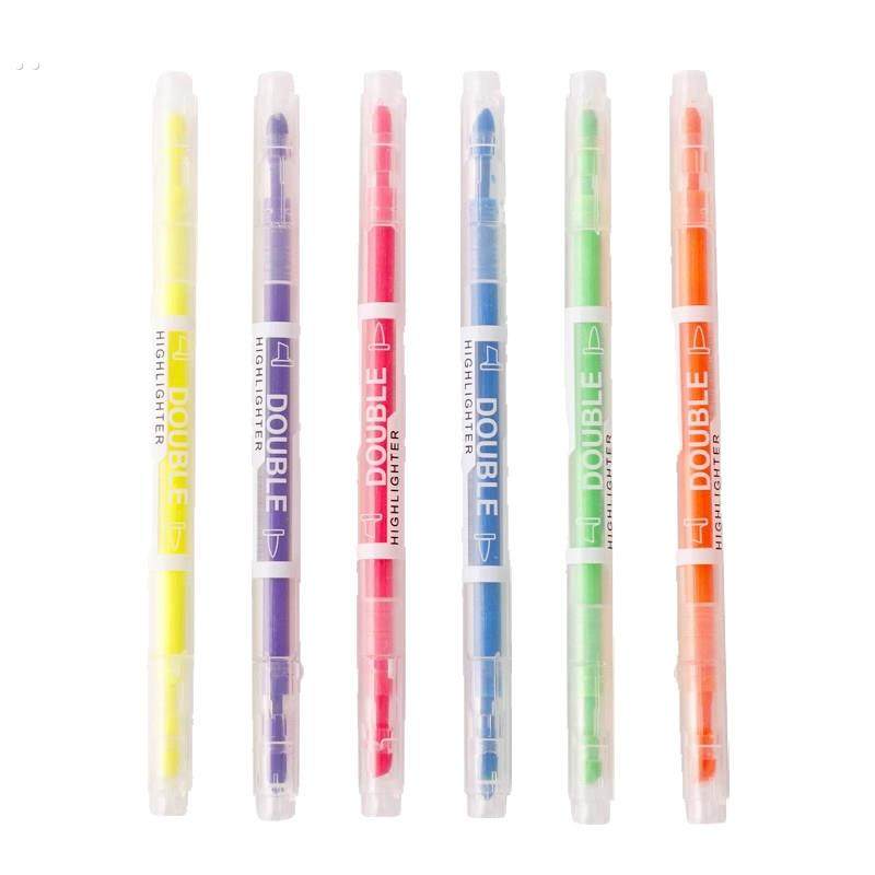 新款萤光笔ins高颜值学生标记重点彩色记号笔做笔记手账专用彩色,淘宝优惠券,粉丝福利购,淘宝优惠卷