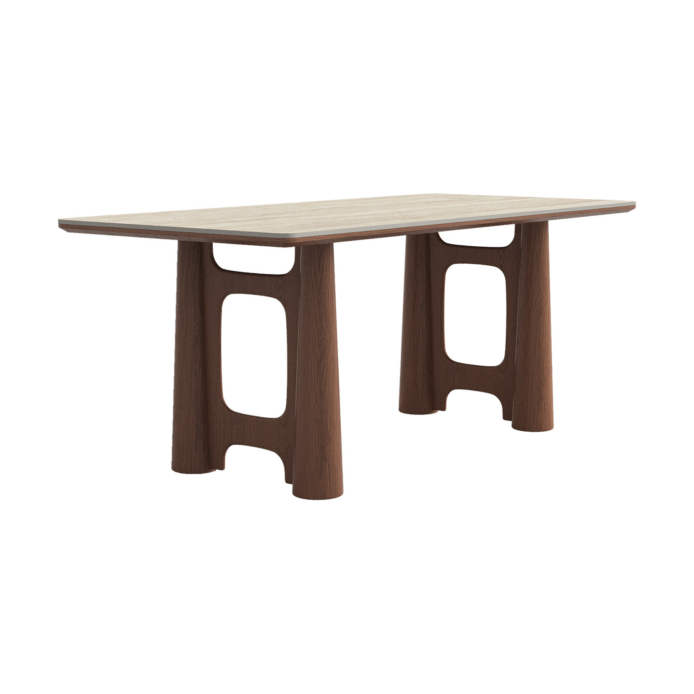 中古风实木餐桌侘寂风书桌泡茶桌家用复古风书桌洽谈洞石岩板餐桌,淘宝优惠券,粉丝福利购,淘宝优惠卷