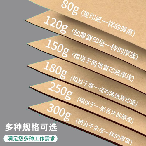 整卷牛皮纸长卷包装大张包书纸服装打版大尺寸超大书皮纸成卷自由裁剪海报贴墙厚卡纸放样纸板卷筒幼儿园环创 - 图0