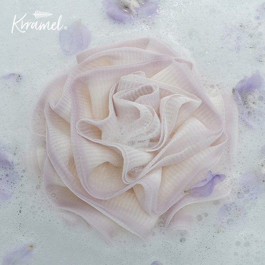 KRRAMEL rose bath ball non-scattering flower ball