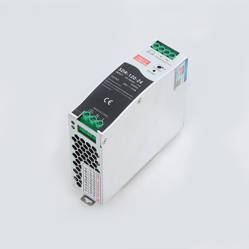 明纬SDR-120-24导轨开关电源12V/24V48V/5A/10A/20A75W240W480W - 图0