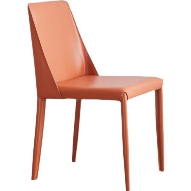 简轻奢简约皮网红休闲餐厅家用餐椅座椅餐椅皮艺马鞍凳子极餐椅,淘宝优惠券,粉丝福利购,淘宝优惠卷