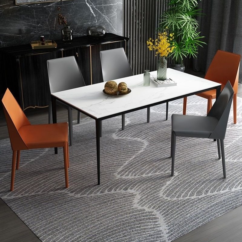 简轻奢简约皮网红休闲餐厅家用餐椅座椅餐椅皮艺马鞍凳子极餐椅,淘宝优惠券,粉丝福利购,淘宝优惠卷