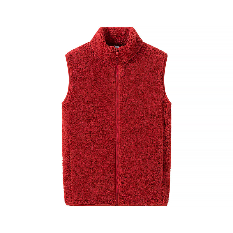 优质女装2025冬季新仿羊羔绒坎肩摇粒绒立领宽松保暖背心马甲外套,淘宝优惠券,粉丝福利购,淘宝优惠卷