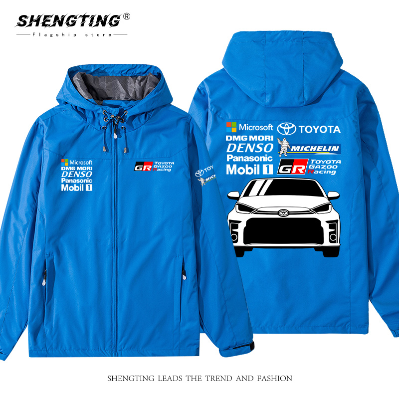 GR丰田Toyota比赛车服连帽夹克男女秋冬加绒宽松百搭休闲潮流外套