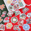 Christmas cartoon sticker santa gift