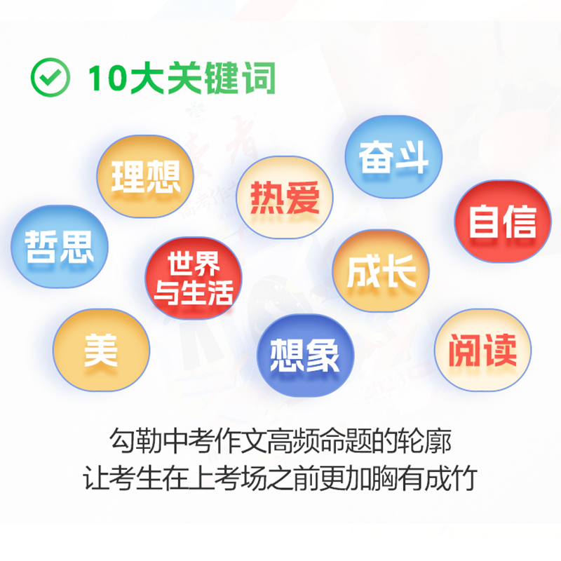 官方正版】读者2024中考作文辅导中学生初三九年级书籍语文考试作文资料素材高考作文辅导高中生高二高三语文作文学习参考资料素材 - 图2