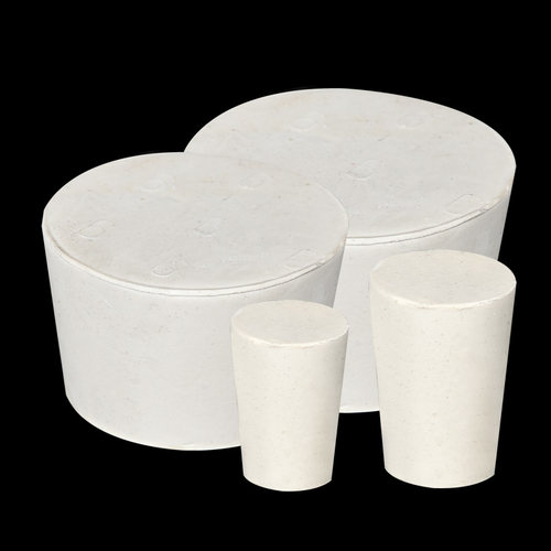 橡胶塞堵头 水管塞 橡皮塞 密封塞 橡胶塞子 橡皮塞子闷头 三角烧瓶 圆底烧瓶 锥形瓶 玻璃试管塞实验室用 - 图2