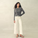 Fabrique knitted cardigan vest suits ສໍາລັບແມ່ຍິງ