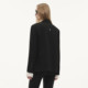 VeraWang Thin Acetate Women's Blazer ສີດໍາ