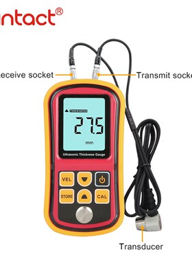 Digital Ultrasonic Thickness Meter Tester Gauge Metal Tester