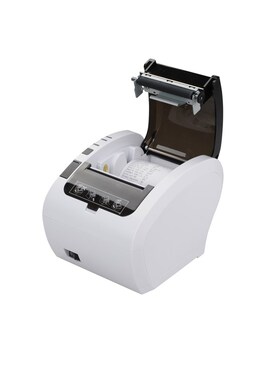 White 80 mm printer thermal driver label printer with USB+La