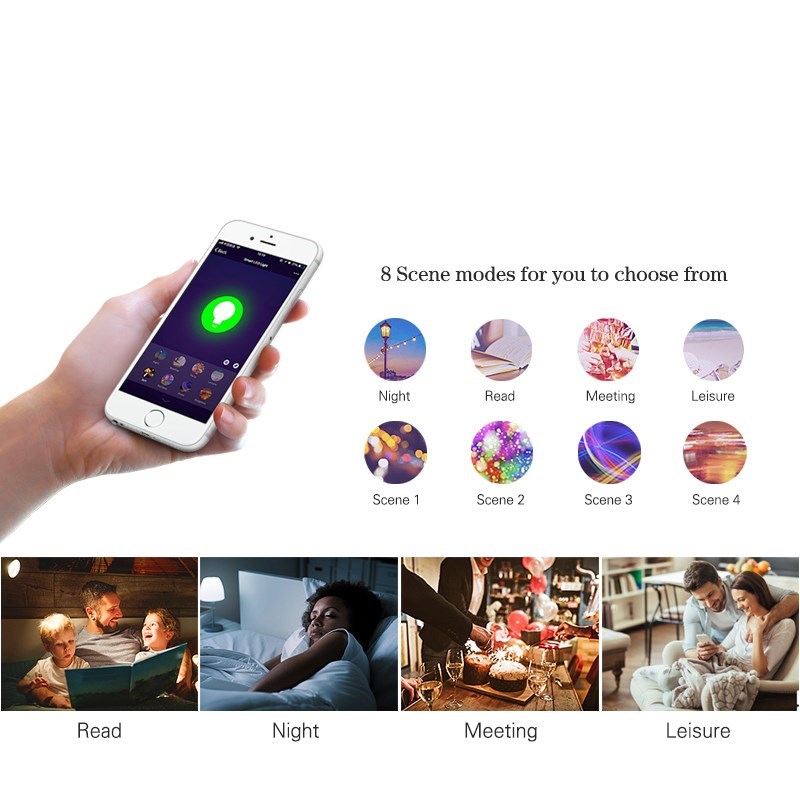 WiFi Smart LED Bulb LED Light bulb E27 E14 LED Bulb GU5.3 G - 图2