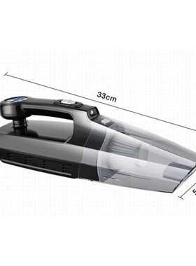 Portable 150PSI Car Tire Inflator Vacuum cleaner Digital Scr