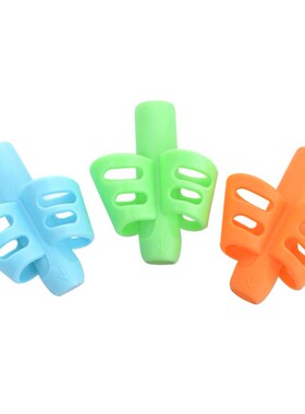 3pcs Kids Writing Pencil Holder Learning Pen Aid Grip Postur