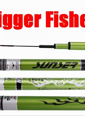 Sunser Sword 19 Telescopic Fishing Rod Superhard Peak Qualit