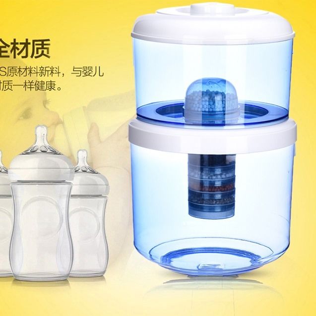 家用饮水机净化过滤器一体净水桶过滤桶家用净水器直饮自来水立式-图1