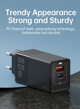 65W UK/US/EU USB Charger Quick Charge QC4.0 QC PD3.0 PD USB