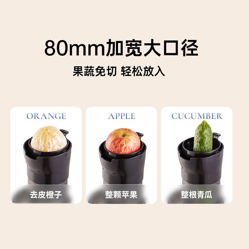 大宇渣汁分离大口径家用小型原汁机 大宇安鸿榨汁机