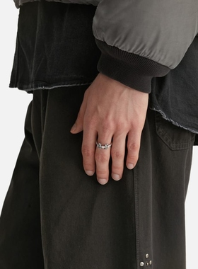 POLYTERU 925 Silver Ring 002 - Cross Bone 戒指 HBX