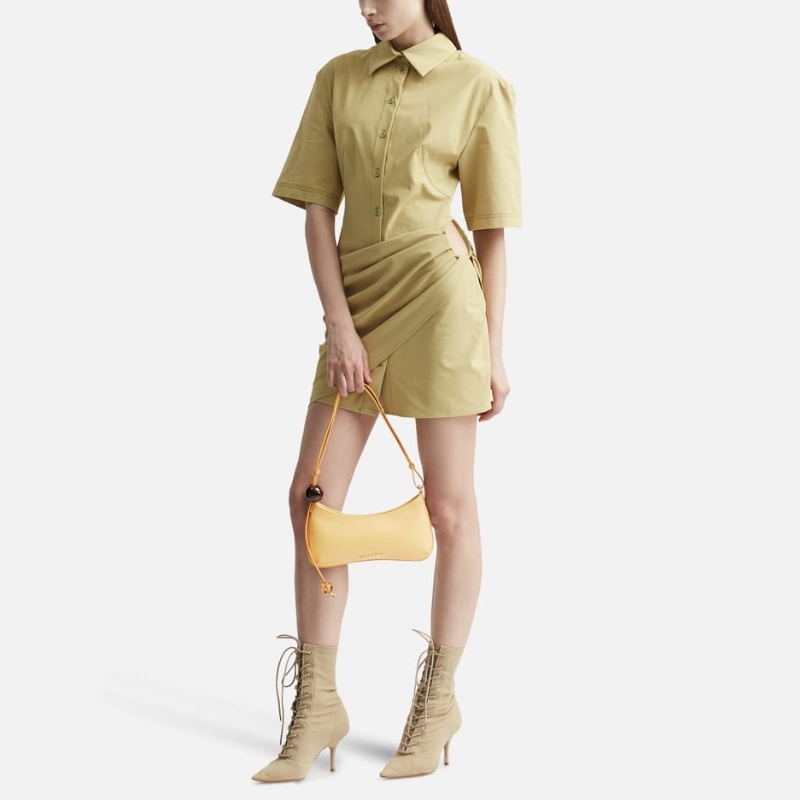 Jacquemus La robe Camisa连身裙女HBX-图2