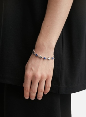 TwoJeys Blue Enameled Stars Bracelet 手环HBX