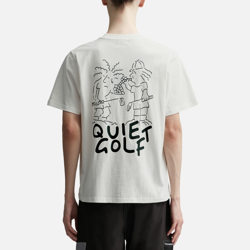 QUIET GOLF Brothers T-shirt 短袖T恤男HBX - 图2