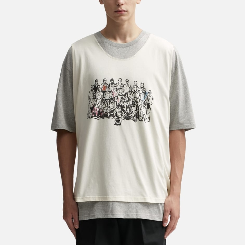 Vault By Vans/范斯 X Nigel Cabourn Twofer Knit 短袖T恤男HBX - 图2