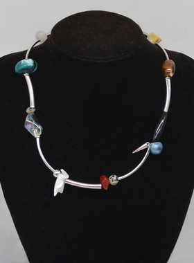 法国CapinKofin漫不经心系列小众设计感钛钢项链女高级感气质