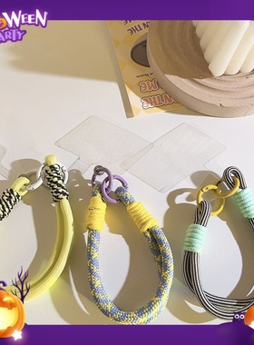 日韩ins潮款编织手工绳挂绳手腕