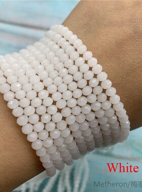 2X3mm/3X4mm/4X6mm Roundell Crystal  Glass  Beads Faceted Cry