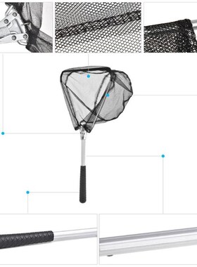 50cm Fishing Net Aluminum Alloy Telescoping Foldable Landing