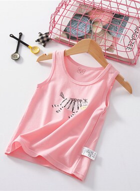 2019 New Summer Kids Cotton T shirt Cartoon Zebra Pattern B