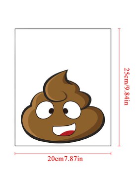 Creative Toilet Sticker Cute Waterproof Stickers Hot Wall S