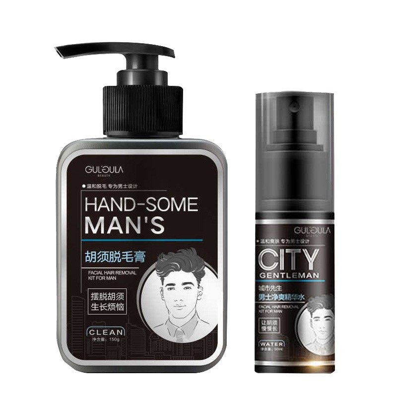 薇娅推荐男士脸部唇部络腮胡脱毛膏 Fcren脱毛膏