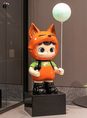 大型卡通创意落地摆件存钱罐家用客厅装饰品带音响高端大气上档次