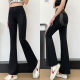 ແອວສູງ stretch yoga pants flared pants ສໍາລັບ outerwear ຂອງແມ່ຍິງ