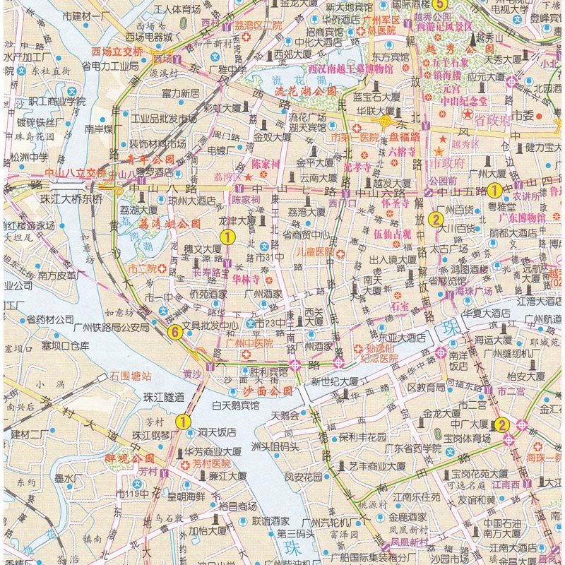 广东地图册 2024新版 广东及周边地区公路里程地图册 中国公路里 - 图2