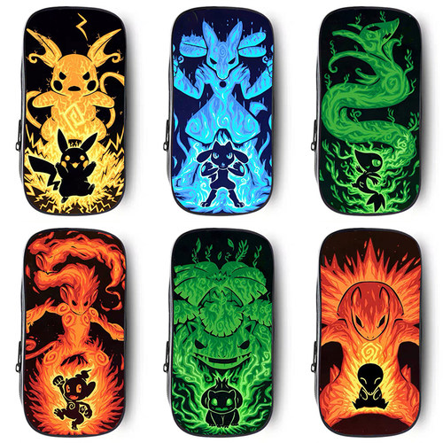 神奇宝贝笔袋宠物小精灵宝可梦铅笔盒皮卡丘文具盒口袋妖怪裂空座 - 图0