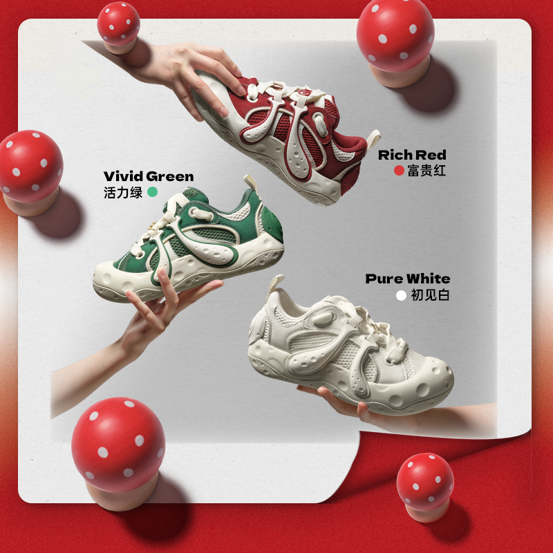 PALLADIUM帕拉丁休闲鞋蘑菇鞋男女款大头板鞋79413 - 图0