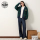 PALLADIUM Paladin sweater retro ຄໍ V embroidered exquisite cardigan sweater ສໍາລັບຜູ້ຊາຍແລະແມ່ຍິງ 1012738