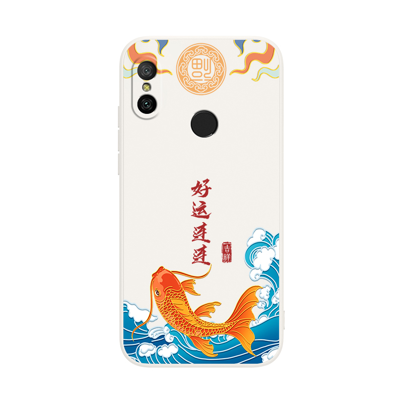 好运满满适用红米6Pro手机壳redmi6por保护套小米M1805D1SE六新款外壳Pr0液态硅胶P全包防摔redm喜庆软壳男女 - 图0