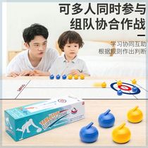 Parent-child interaction] Table ice hockey Family Gathering Puzzle Table Tours Toys Children Puzzle Families Casual Toys