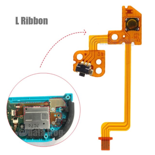 5 in 1 ZL ZR L SL SR Button Key Ribbon Flex Cable Controller - 图1